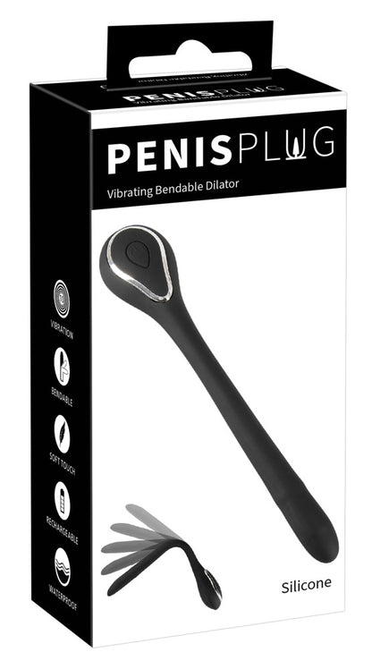 PENISPLUG - VIBRATING BENDABLE DILATOR
