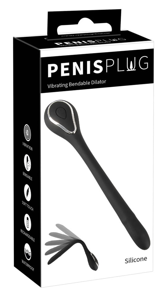 PENISPLUG - VIBRATING BENDABLE DILATOR
