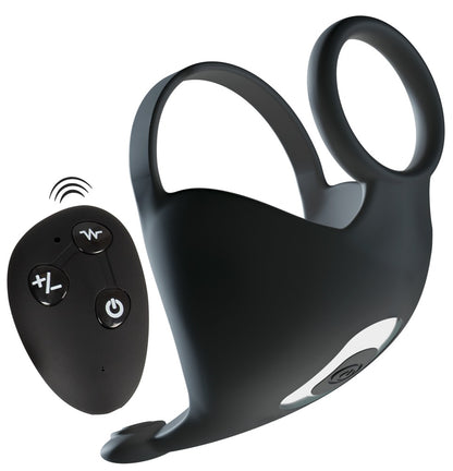 REBEL - COCK RING WITH RC BALL MASSAGER