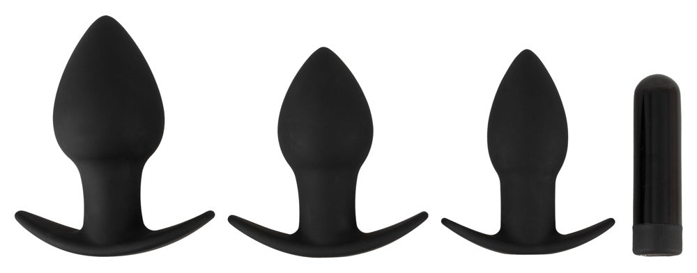 BLACK VELVETS - BUTT PLUG SET