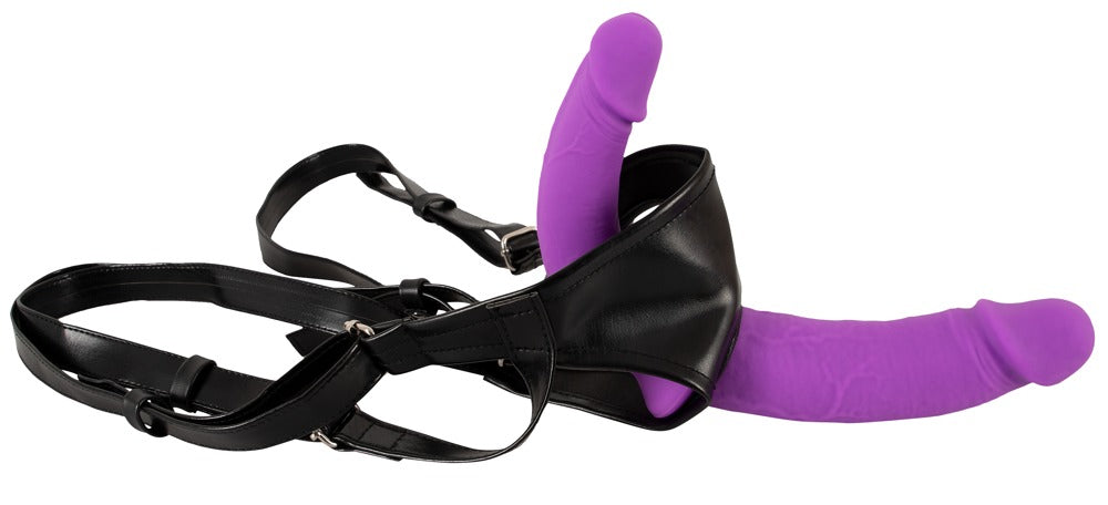 SWEET SMILE - SUPER SOFT DOUBLE STRAP-ON