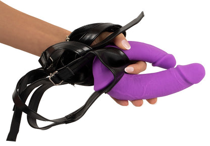 SWEET SMILE - SUPER SOFT DOUBLE STRAP-ON