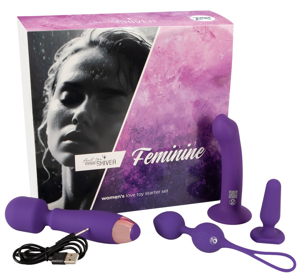 MAGIC SHIVER - WOMEN LOVE TOY STARTER SET FEMININE
