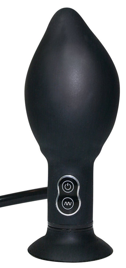 YOU2TOYS - TRUE BLACK VIBRATING BUTT PLUG