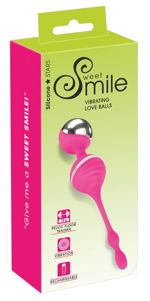 SWEET SMILE - VIBRATING LOVE BALLS