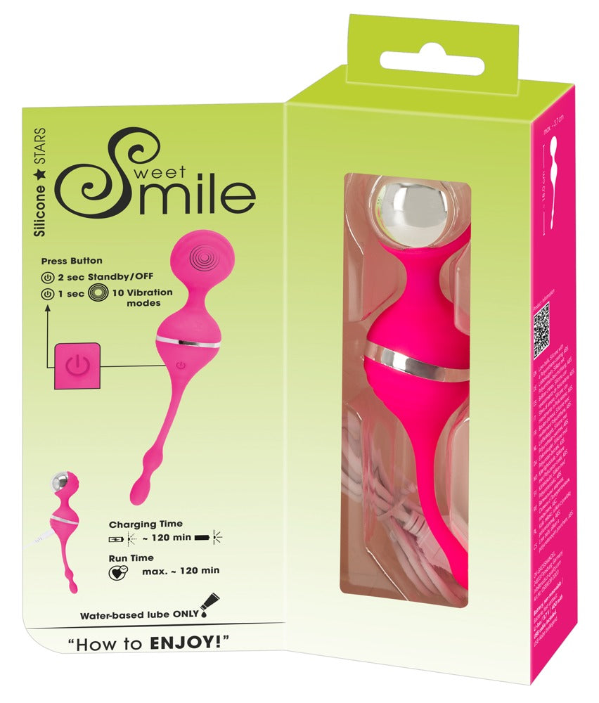 SWEET SMILE - VIBRATING LOVE BALLS
