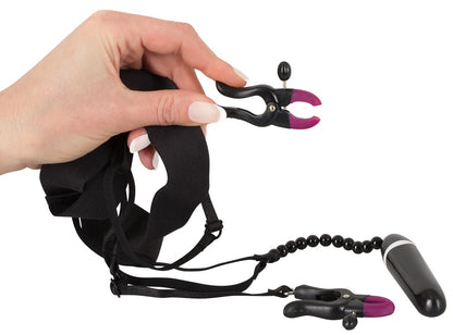 BAD KITTY - BAD KITTY SPREADER STRING WITH VIBRATOR
