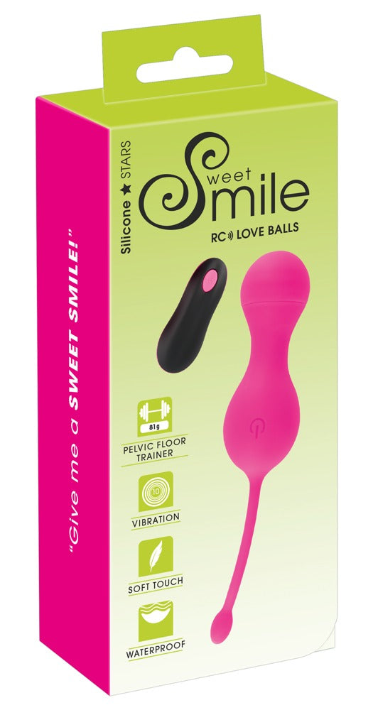 SWEET SMILE - VIBRATING LOVE BALLS