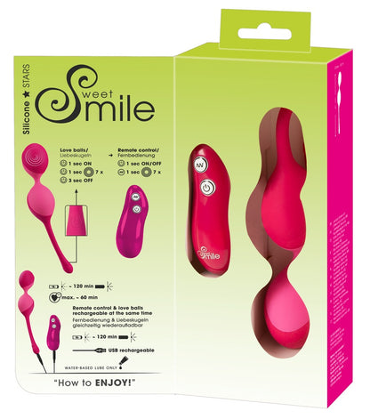 SWEET SMILE - LOVE BALLS REMOTE CONTROLLED