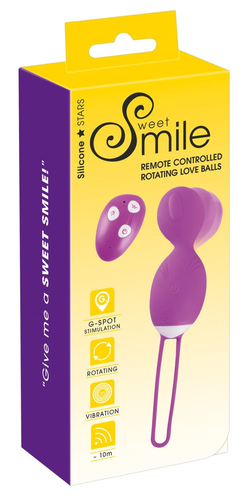 SWEET SMILE - REMOTE CONTROLLED ROTATING LOVE BALL