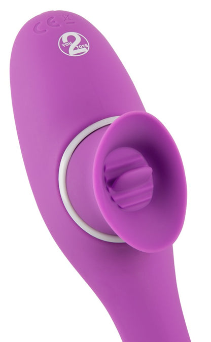 YOU2TOYS - 2 FUNCTION BENDABLE VIBE