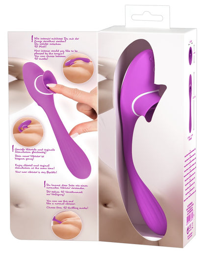 YOU2TOYS - 2 FUNCTION BENDABLE VIBE