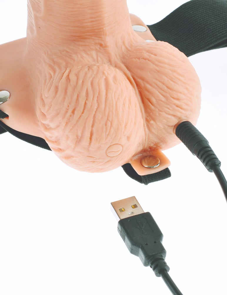 FETISH FANTASY SERIES - 6 INCH RC STRAP-ON