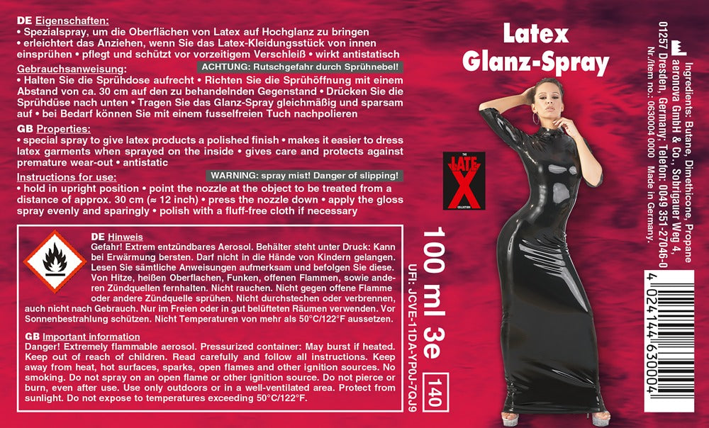 LATE X - LATEX GLOSS SPRAY