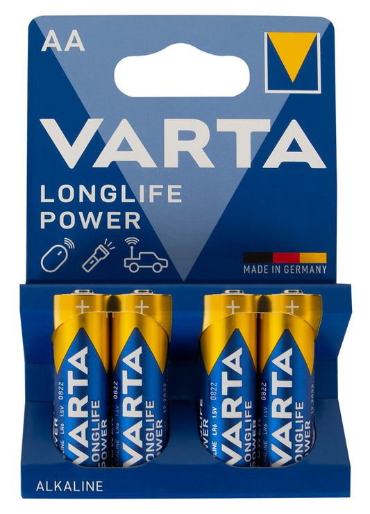VARTA - 4 VARTA AA BATTERIES