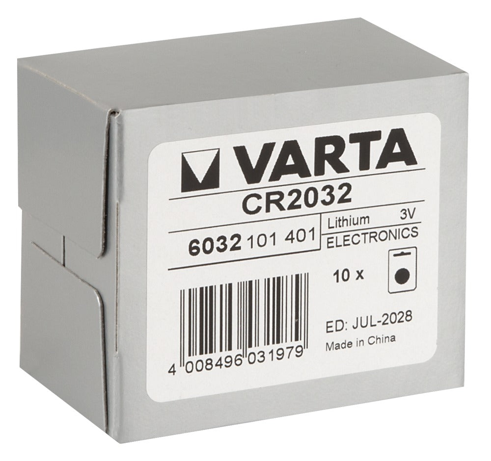 VARTA - 10 X 1 BATTERY CR2032