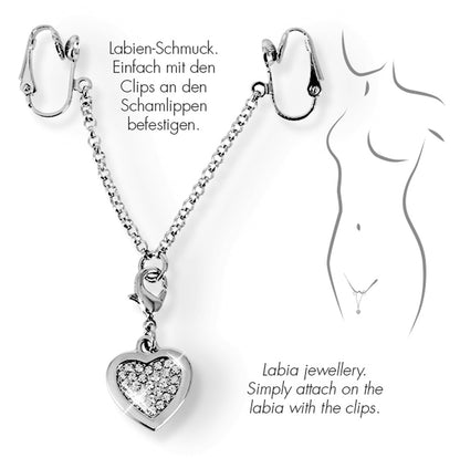 INTIMATE HEART-SHAPED CHAIN