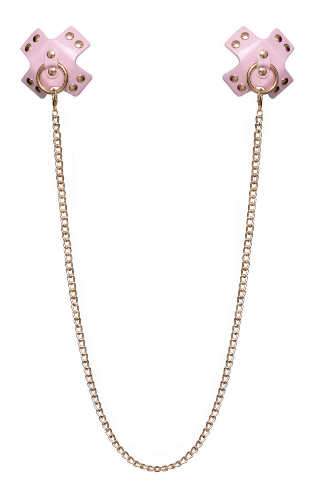 BAD KITTY - NIPPLE STICKERS WITH CHAIN