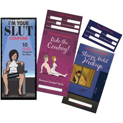 KHEPER GAMES - 10 CUPONES PARA ÉL IM YOUR SLUT