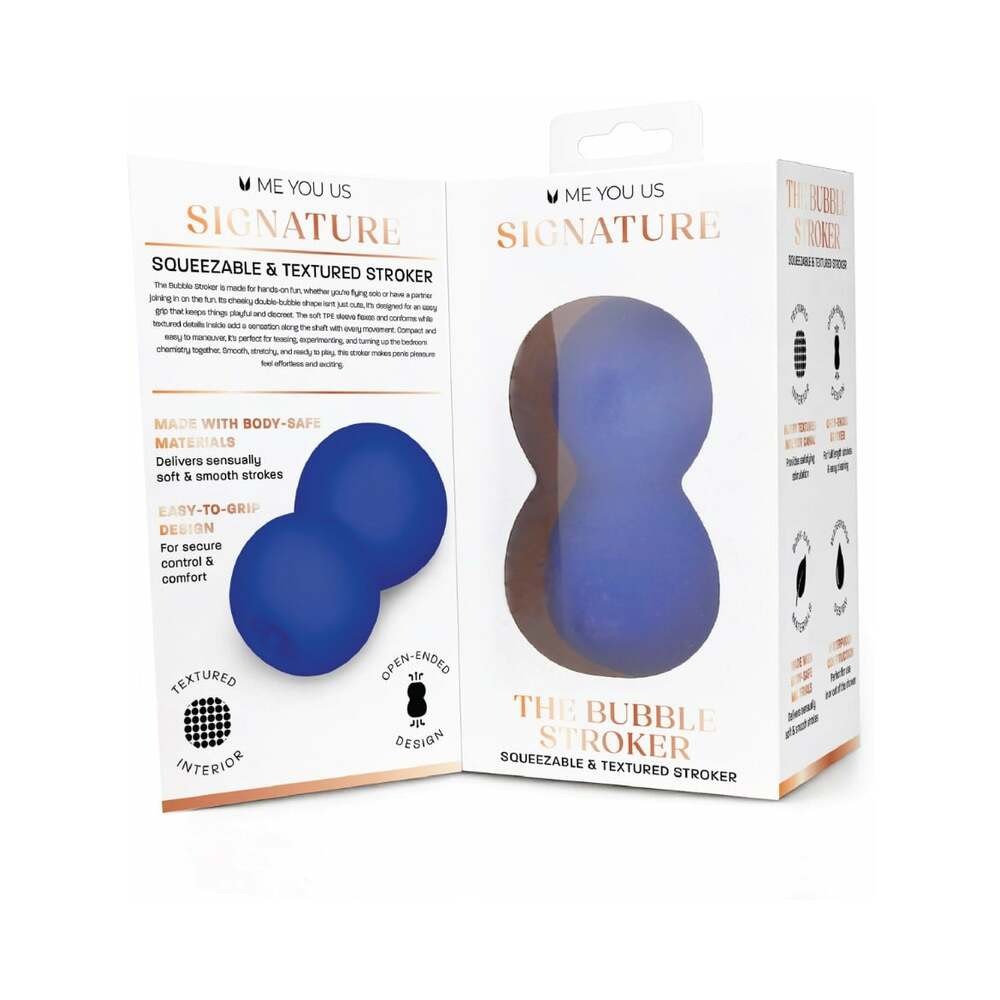 ME YOU US SIGNATURE - THE BUBBLE STROKER BLUE