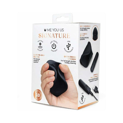 ME YOU US SIGNATURE - THE VIBRATING OPEN STROKER