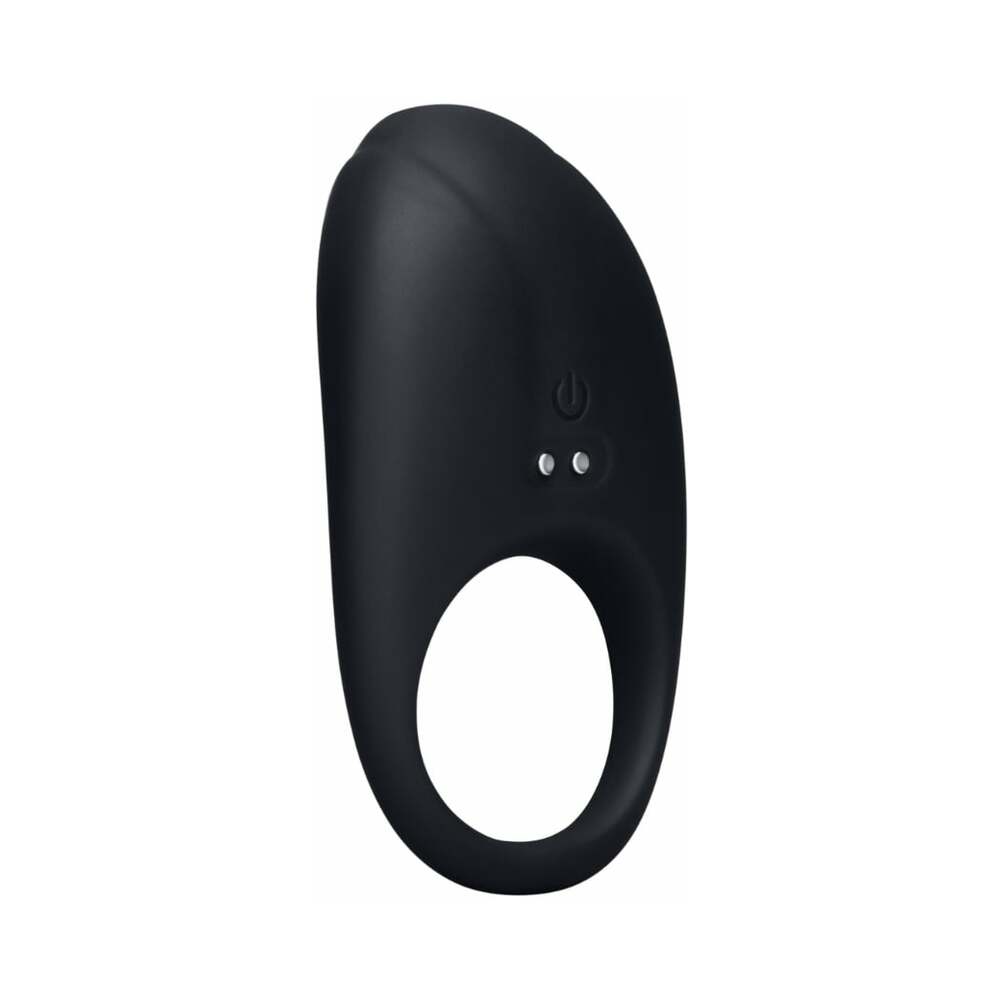 ME YOU US SIGNATURE - THE VIBRATING COUPLES RING BLACK