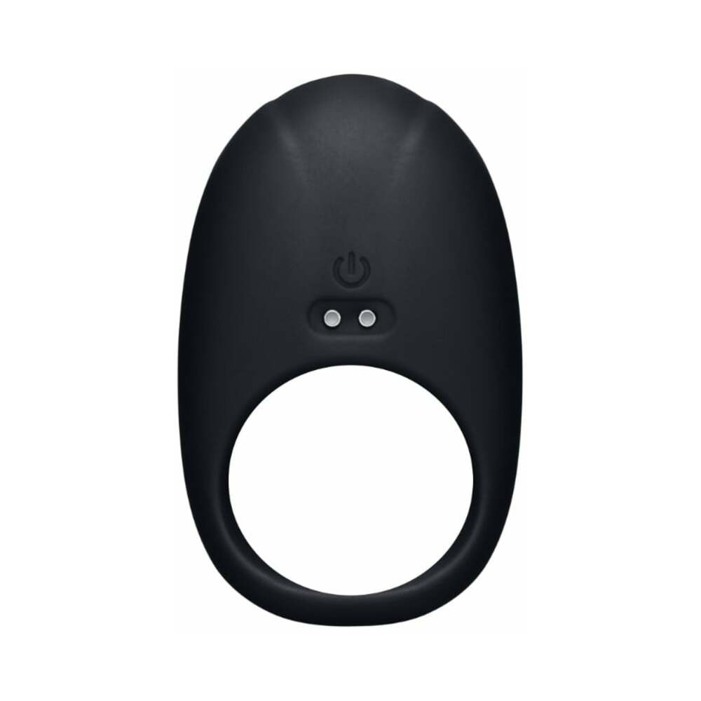 ME YOU US SIGNATURE - THE VIBRATING COUPLES RING BLACK