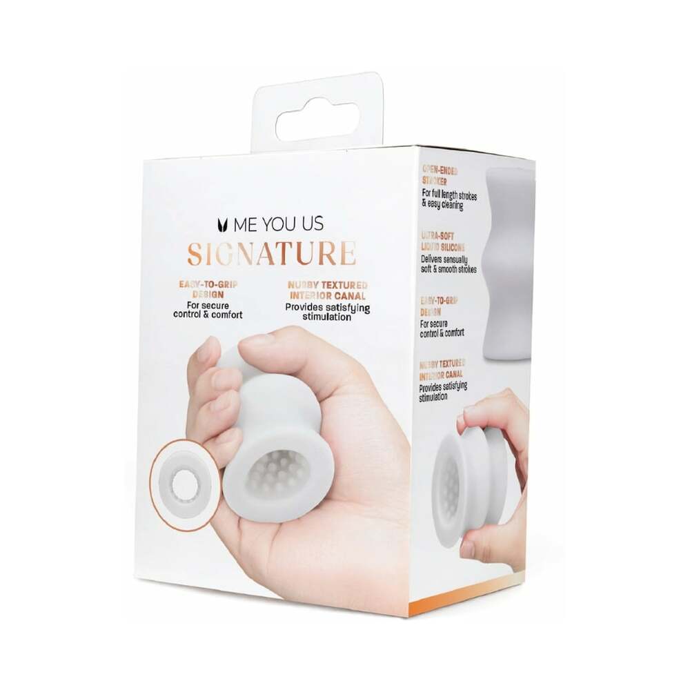 ME YOU US SIGNATURE - O ESTIMULADOR ORAL EM SILICONE TRANSPARENTE