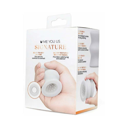 ME YOU US SIGNATURE - O ESTIMULADOR ORAL EM SILICONE TRANSPARENTE