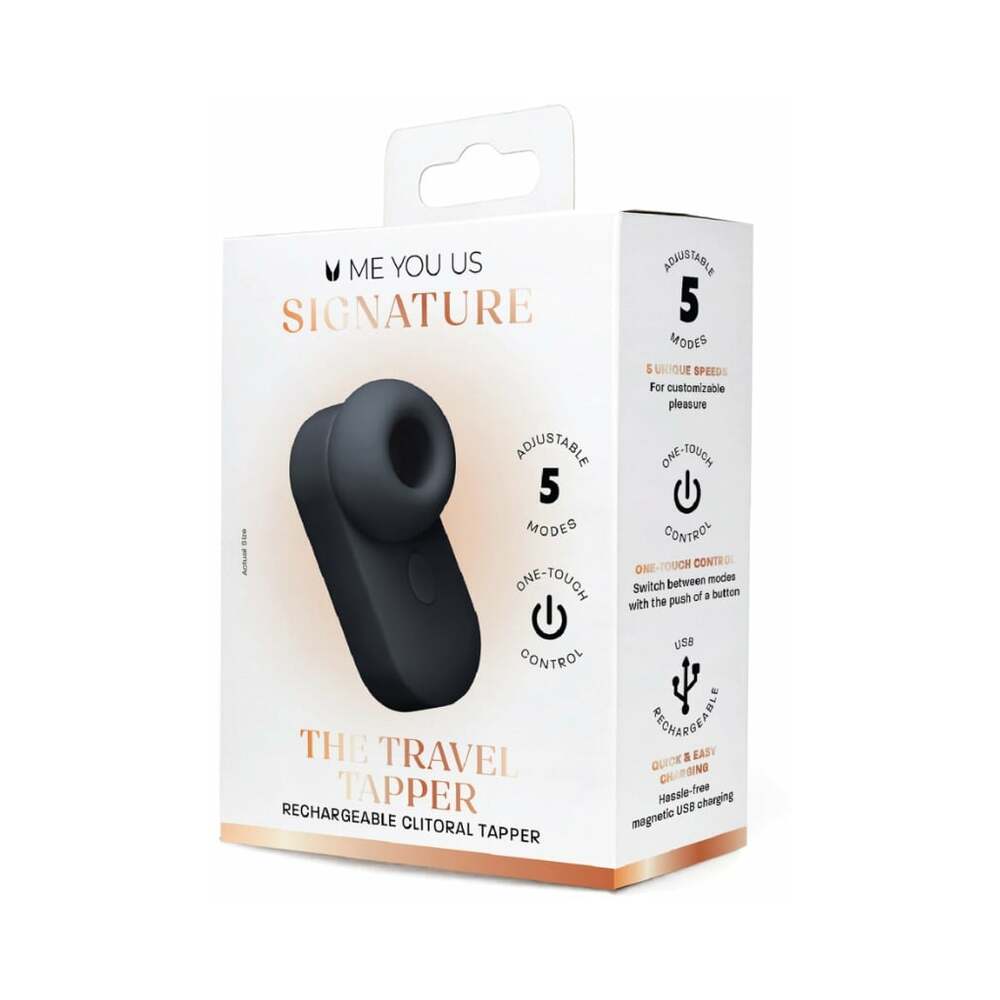 ME YOU US SIGNATURE - THE TRAVEL TAPPER BLACK