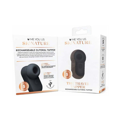 ME YOU US SIGNATURE - THE TRAVEL TAPPER BLACK