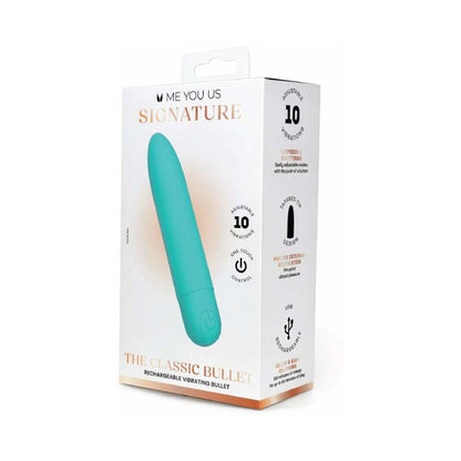 ME YOU US SIGNATURE - THE CLASSIC BULLET TEAL