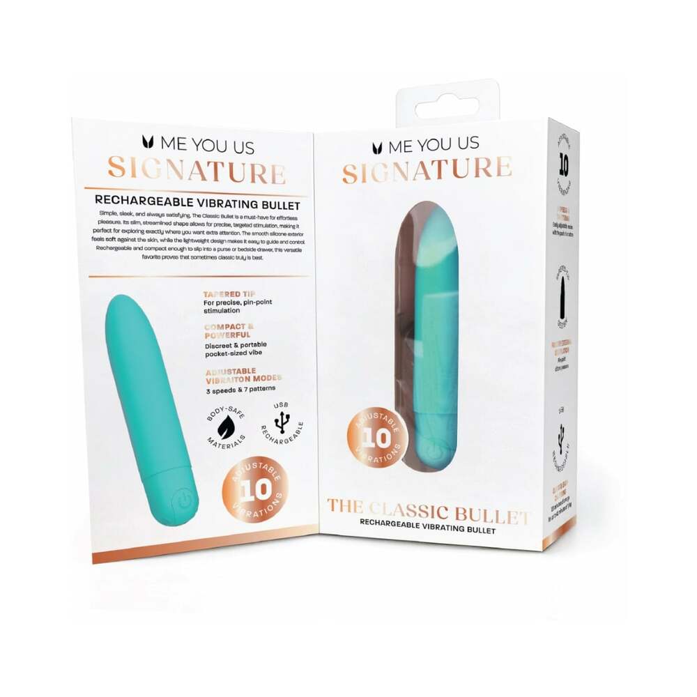 ME YOU US SIGNATURE - THE CLASSIC BULLET TEAL