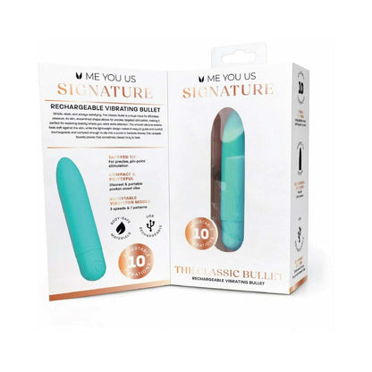 ME YOU US SIGNATURE - THE CLASSIC BULLET TEAL