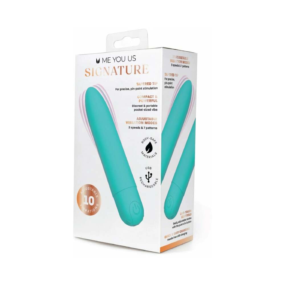 ME YOU US SIGNATURE - THE CLASSIC BULLET TEAL