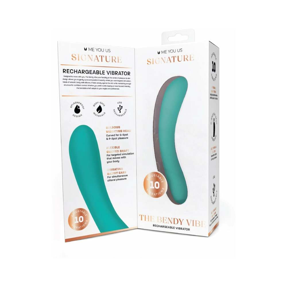ME YOU US SIGNATURE - THE BENDY VIBE TEAL