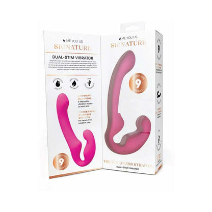 ME YOU US SIGNATURE - THE STRAPLESS STRAP-ON PINK