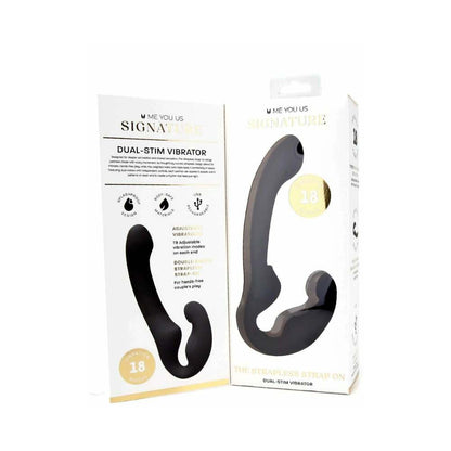ME YOU US SIGNATURE - THE STRAPLESS STRAP-ON BLACK