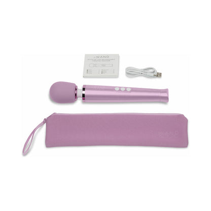 LE WAND - DIVE SUBMERSIBLE RECHARGEABLE VIBRATING MASSAGER, LAVENDER