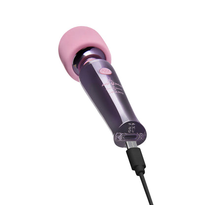 LE WAND - MASSAGUADOR VIBRATÓRIO RECARREGÁVEL BABY PHAT X LE WAND CLASSIQUE MINI DEEP PURPLE