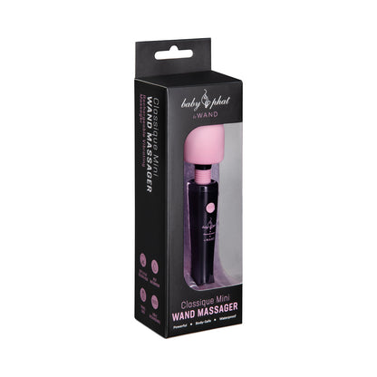 LE WAND - MASSAGUADOR VIBRATÓRIO RECARREGÁVEL BABY PHAT X LE WAND CLASSIQUE MINI DEEP PURPLE