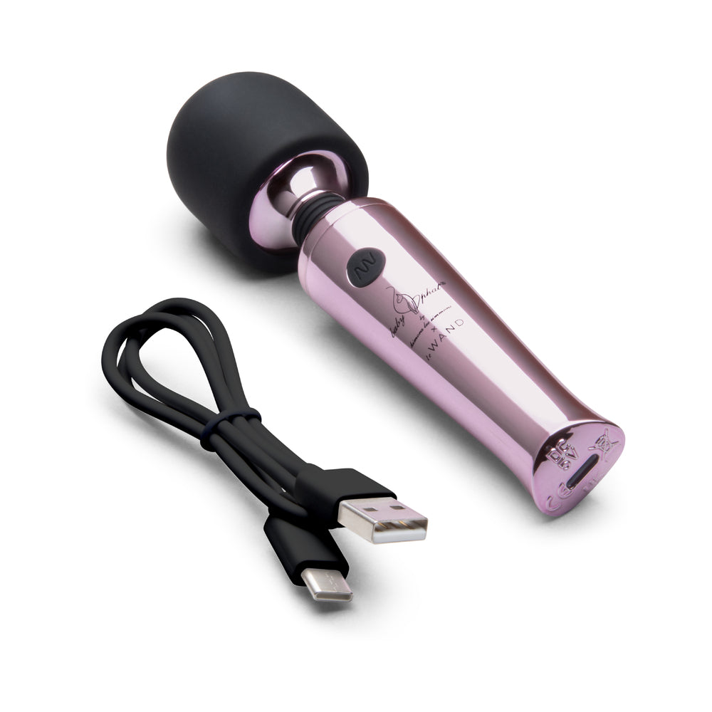 LE WAND - VIBRADOR MINI RECARREGÁVEL BABY PHAT X LE WAND CLASSIQUE COR-DE-ROSA