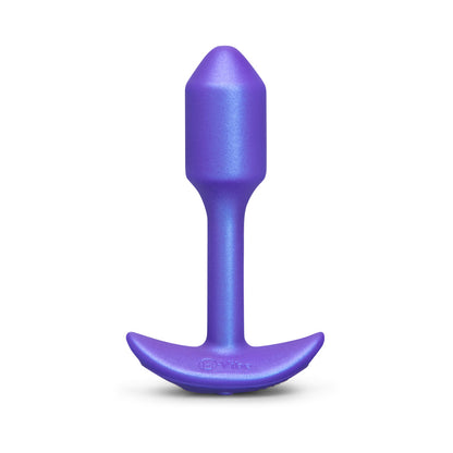 B-VIBE - SMART SNUG PLUG 1 SMALL ANAL PLUG DE SILICONE COM PESO, VIBRAÇÃO E CONTROLO POR APLICAÇÃO