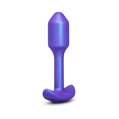 B-VIBE - SMART SNUG PLUG 1 SMALL ANAL PLUG DE SILICONE COM PESO, VIBRAÇÃO E CONTROLO POR APLICAÇÃO
