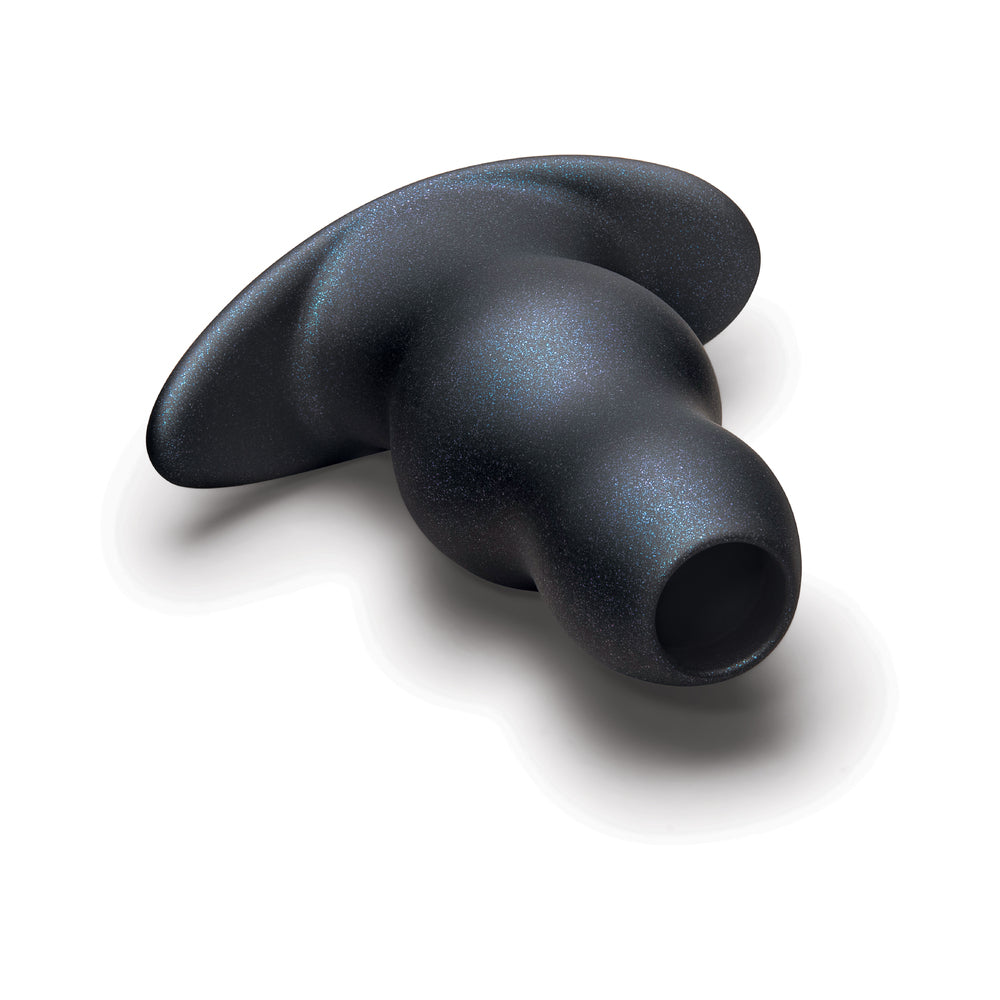 B-VIBE - CONJUNTO DE TREINO ANAL DE 3 PEÇAS TRIPLE RIPPLE HOLLOW TUNNEL PLUGS EM SILICONE