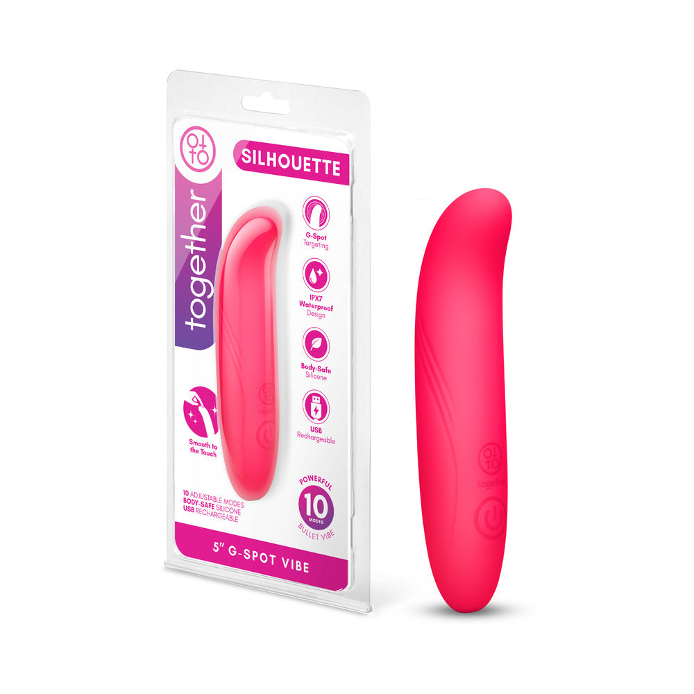 TOGETHER TOY - TOGETHER MINI VIBES SILHOUETTE 5 POL. VIBRADOR PONTO G