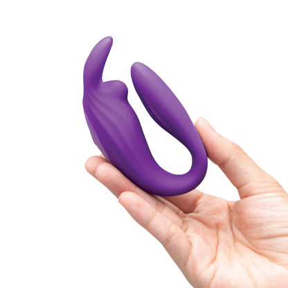 TOGETHER TOY - VIBRADOR COELHO VESTÍVEL COM TEXTURA EM SILICONE SEM COSTURAS E COM CONTROLO REMOTO