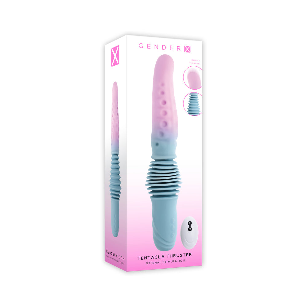 GENDER X - ESTIMULADOR DE TENTÁCULOS EM SILICONE RECARREGÁVEL MULTICOR
