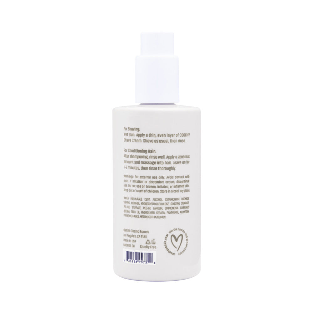 COOCHY - CREME DE DEPILAÇÃO AU NATURAL 8 OZ