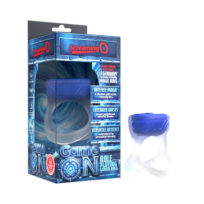 SCREAMING O - ANEL VIBRATÓRIO PARA JOGOS DE PAPEL (ROLE-PLAYING) TRANSPARENTE